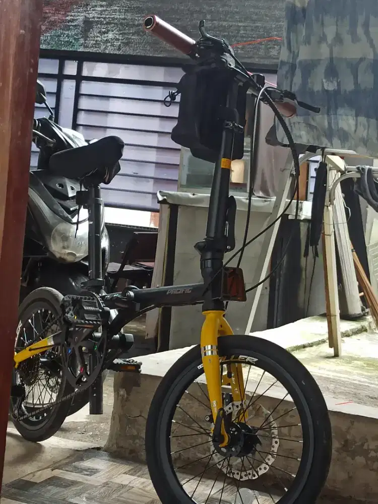 Dijual Sepeda Lipat Pacific Flux 3.5 16 inch 8 Speed