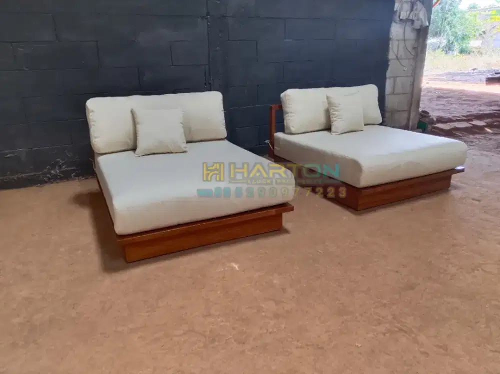 Kursi lipat kursi taman kursi  custome furniture sun bed lounger