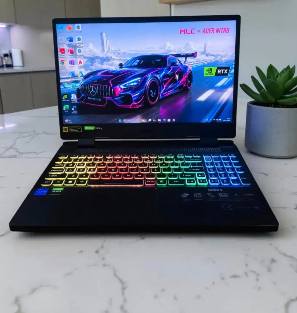 Laptop ACER NITRO SENSE NVIDIA RTX 3050 Coro i7 RAM 16Gb SSD 512Gb