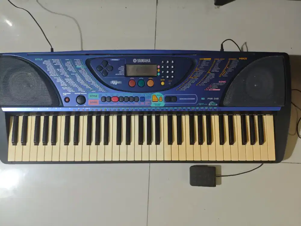 Keyboard Music Yamaha PSR 248 Second