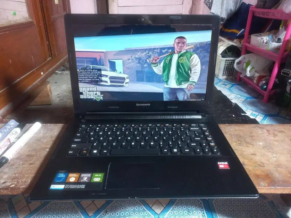 LENOVO G40 AMD A6 (i3) RAM 10 GB SSD+HDD FULLGAMES