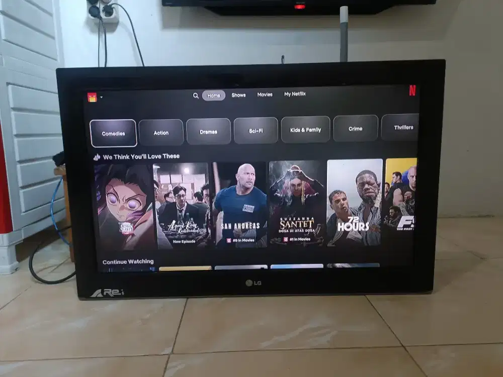 TV LG 32 masih nyala normal