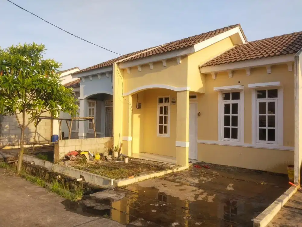di kontrakin 1 rumah siap huni