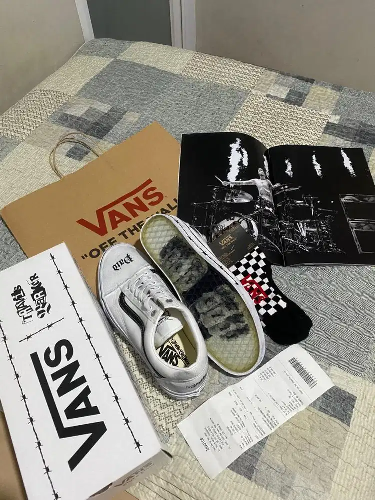 Vans X Travis Barker White 41/8.5US