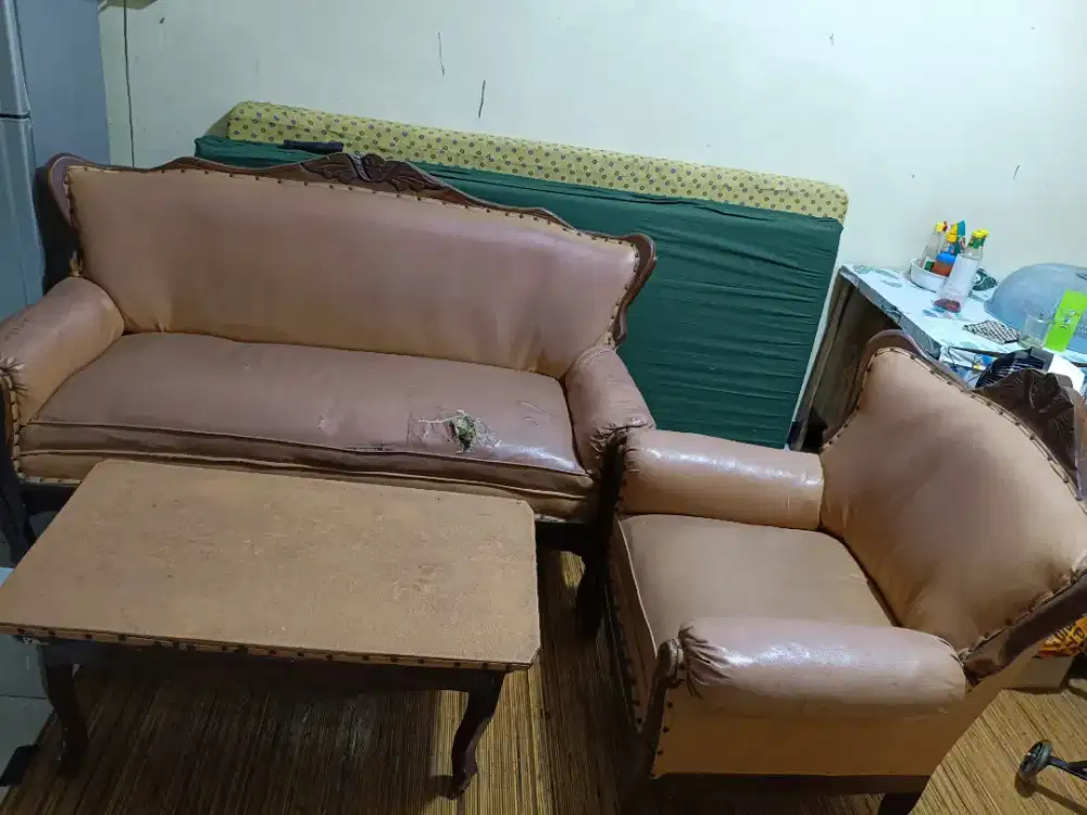 Sofa bangku set