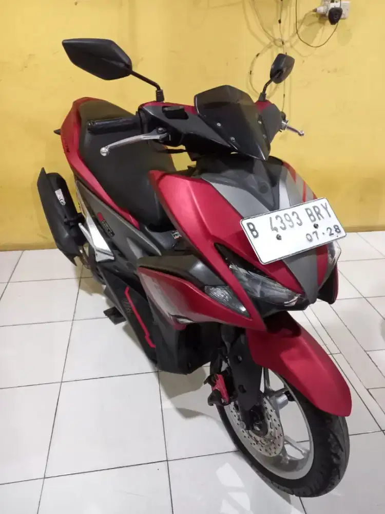 Yamaha aerox 2018 merah