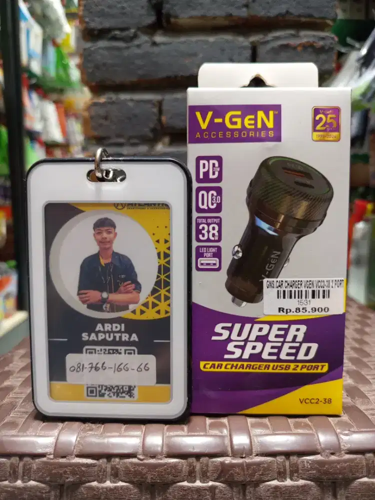 CAR CHARGER VGEN VCC2-38 2 PORT