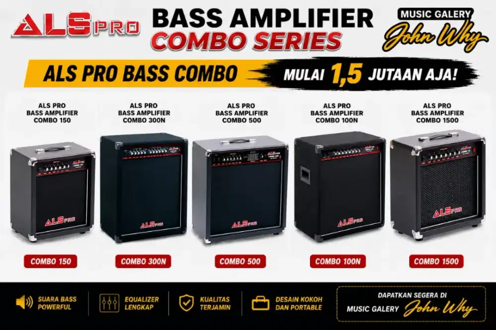 AMPLI BASS ALS PRO COMBO 50-500