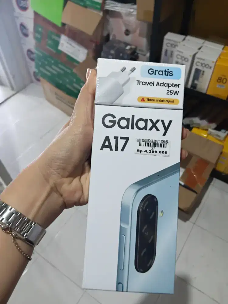 Ready samsung galaxy A17 8/256 garansi resmi 1tahun atlantis dahsyat