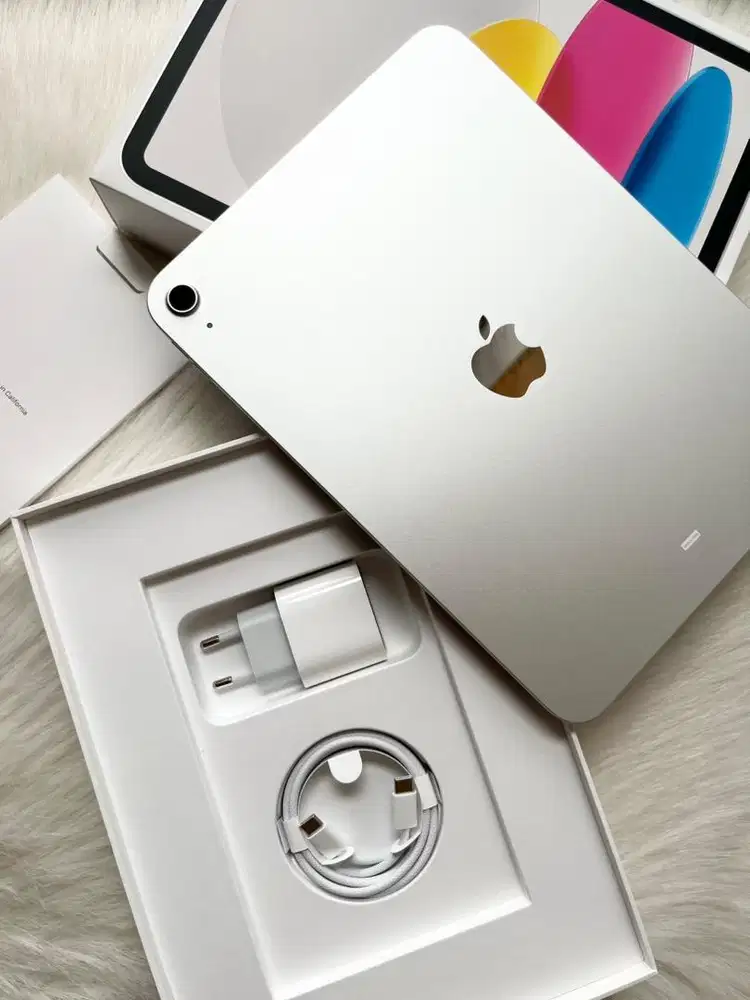 Ipad 11 inch (A16) 128gb silver, resmi iBox (like new)