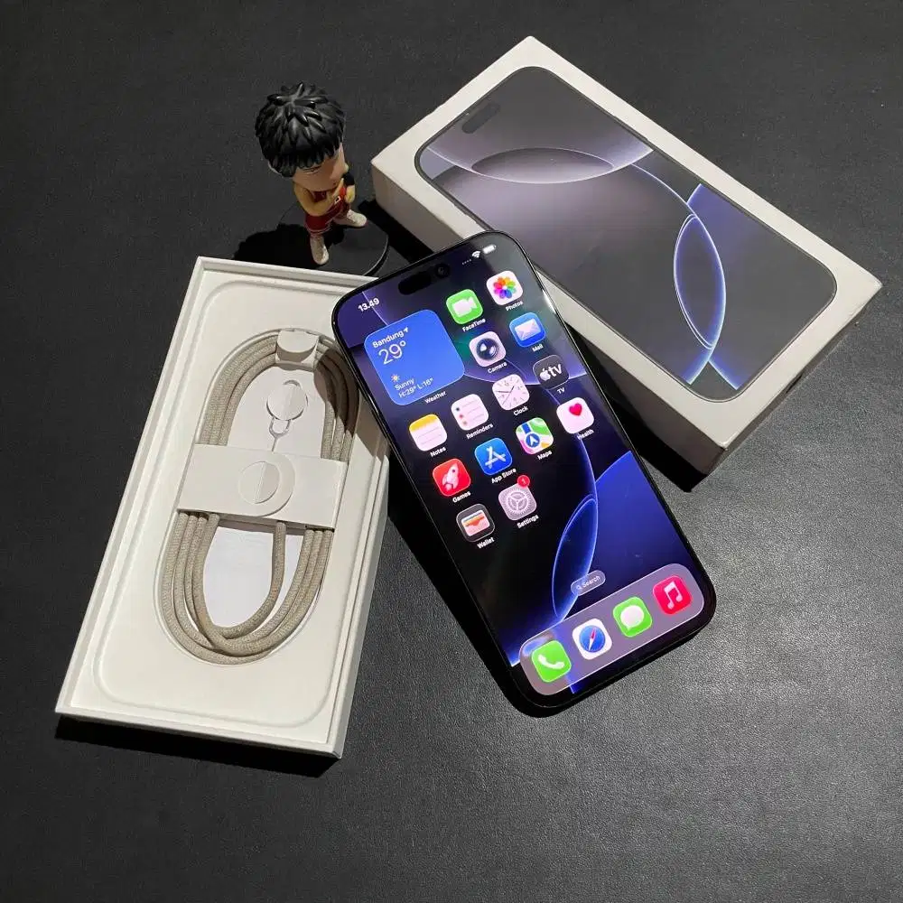 iPhone 16 Pro Max 1tb Bea Cukai Setara iBox Digimap Black Titanium