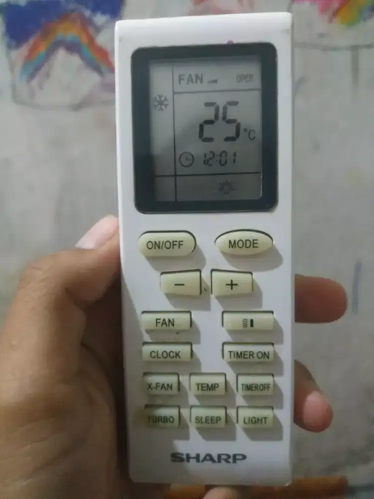 Jual Remot AC merk Sharp dan LG