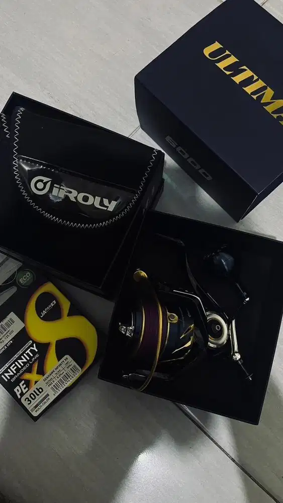 jual reel iroly ultima 6000 original
