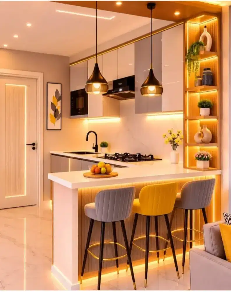 Kitchen set Hpl kitchen set