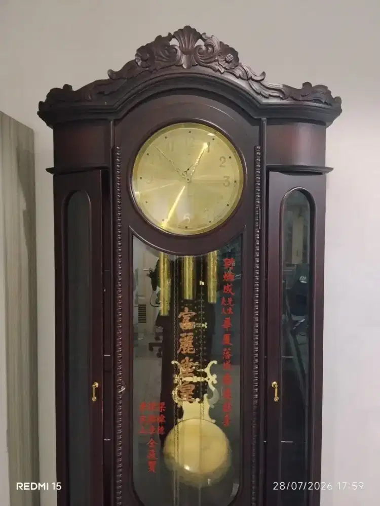 Jam Lemari Classic Jati