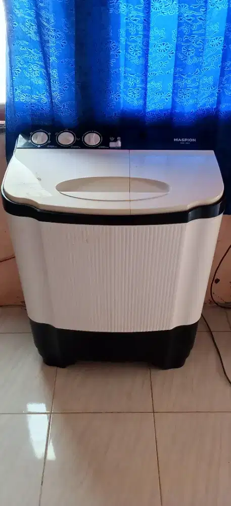 Mesin cuci Maspion 10kg normal siap pakai