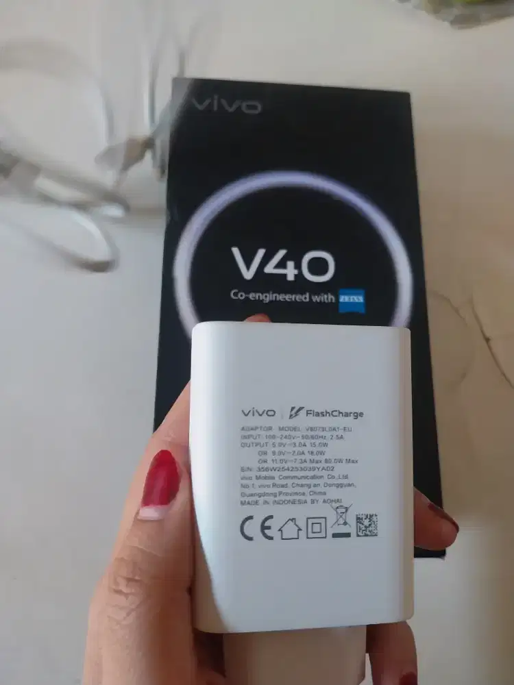 charge original vivo 80 watt