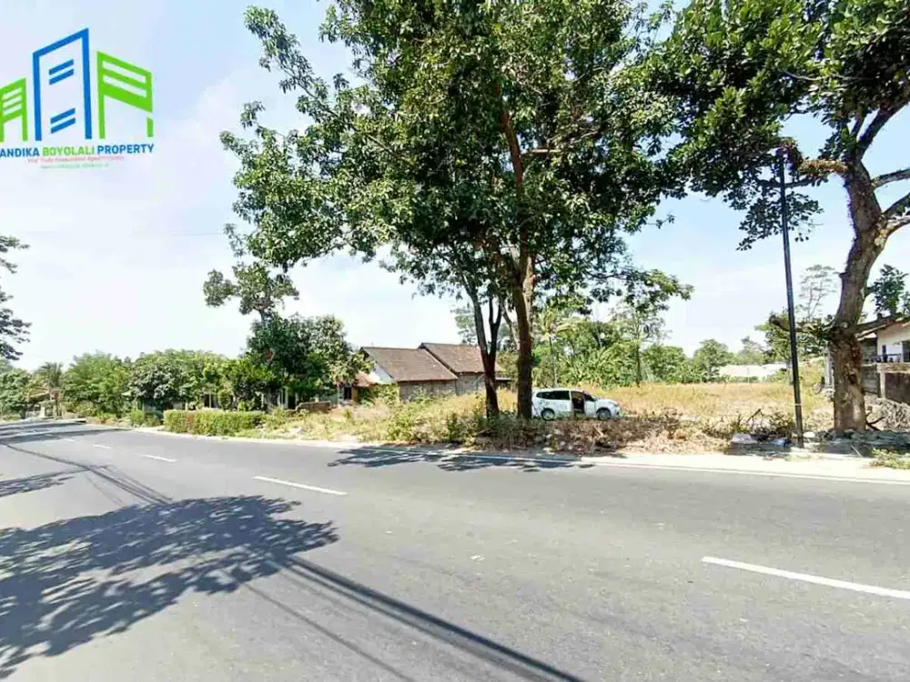 Dijual Tanah strategis pinggir jalan raya Boyolali
