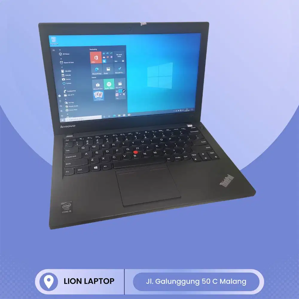 RAM 8GB SSD 256GB Core i5 Murah Lenovo Thinkpad X240 [29|07]