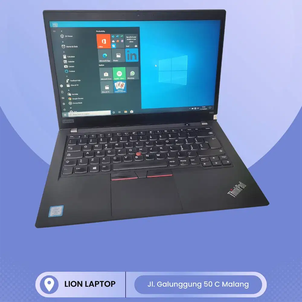 RAM 16GB i5 Gen 8 SSD 256GB Lenovo Thinkpad T490 [29|07]