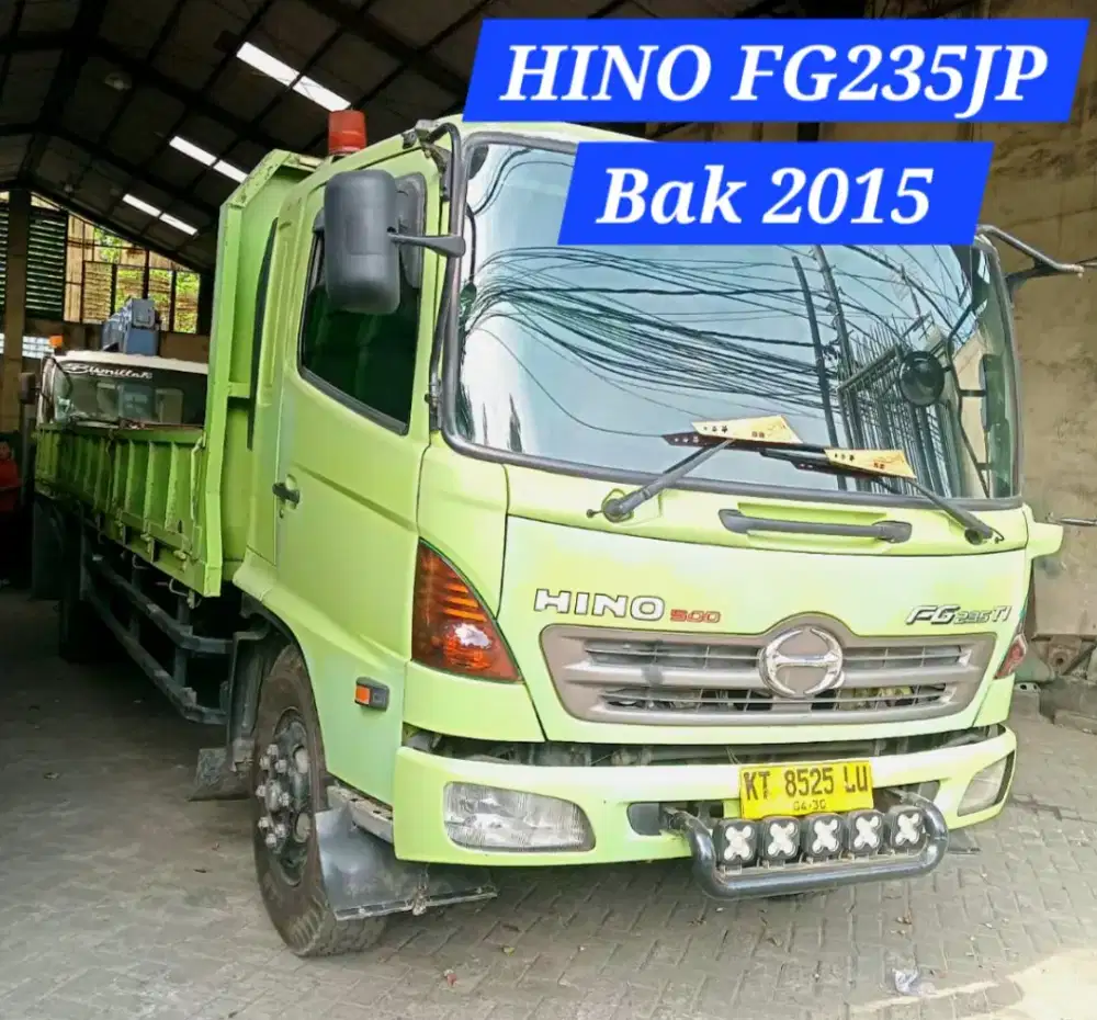 Hino FG235JP Bak drop side 2015