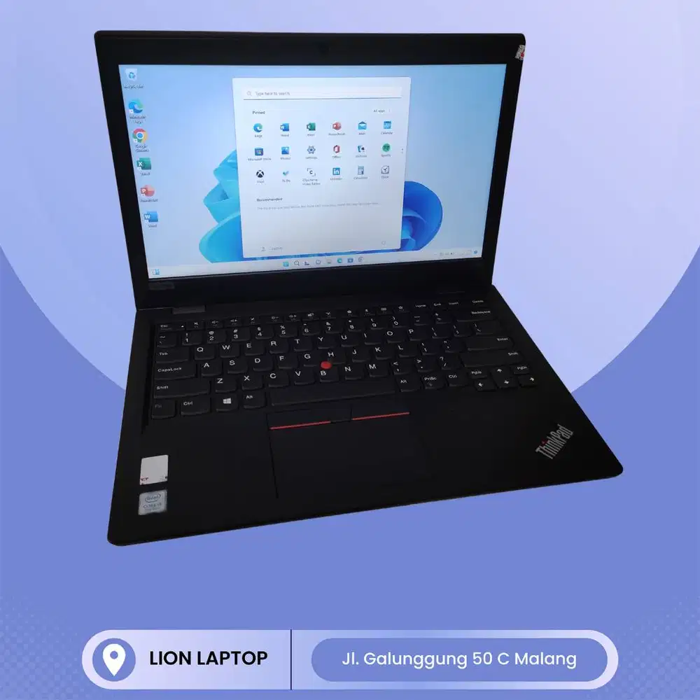 Core i5 Gen 8 RAM 8GB SSD 256GB Lenovo Thinkpad L390 [29|07]