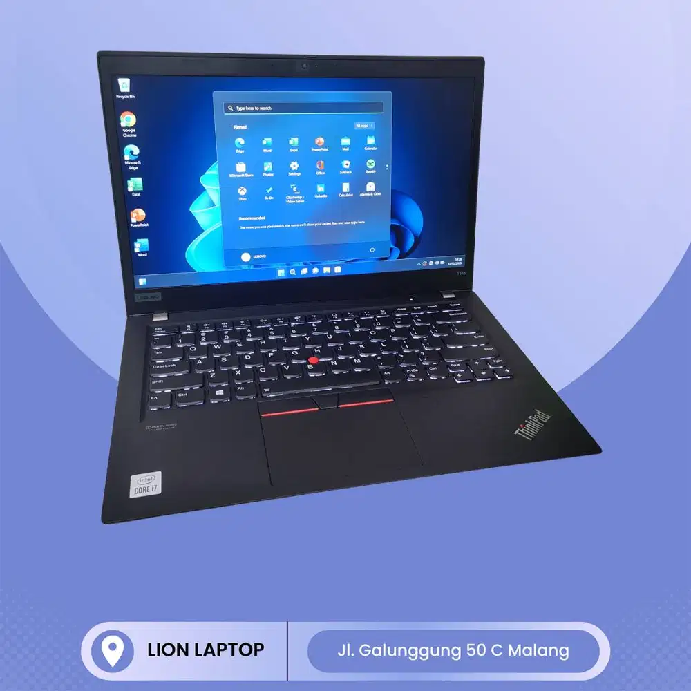 RAM 16GB Core i7 Gen 10 Slim SSD 256GB Lenovo Thinkpad T14S [29|07]