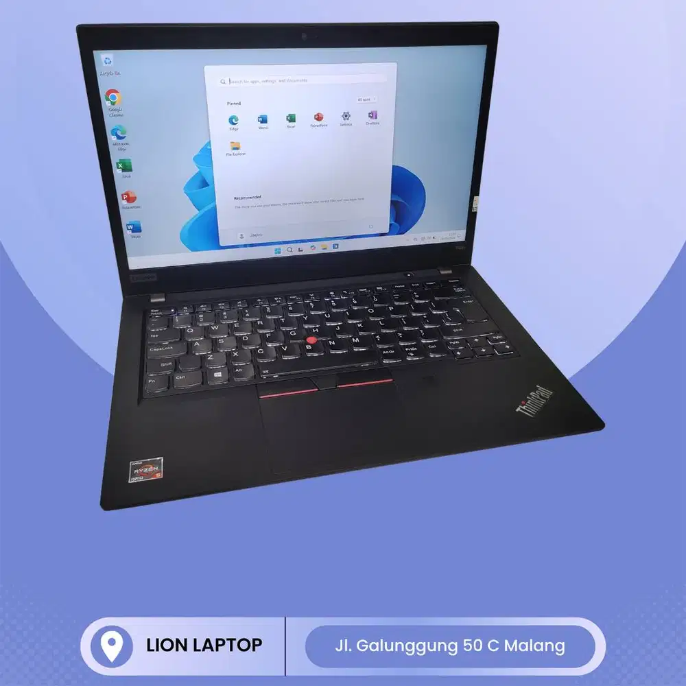 AMD Ryzen 5 PRO 8/256 VGA 2GB Lenovo Thinkpad T495 [29|07]