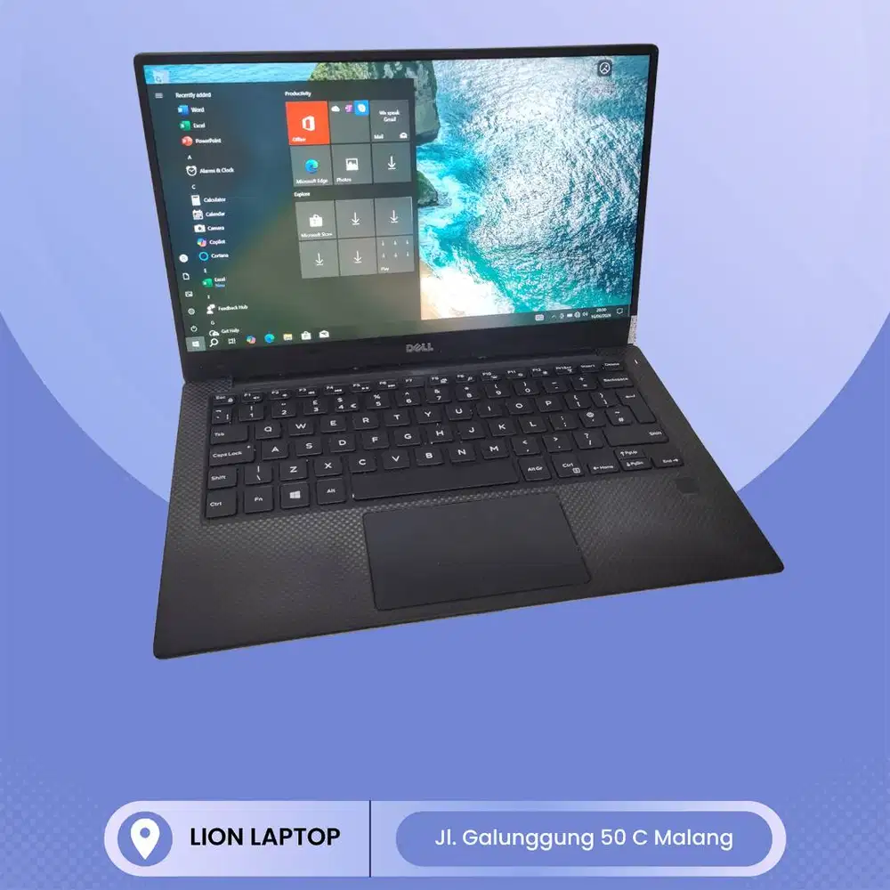 Slim & Ringan Core i7 RAM 8 SSD 256 DELL XPS 13 9360 [29|07]
