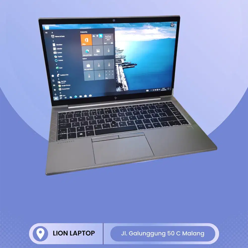 RAM 16GB Alumunium Body Core i5 Gen 10 HP Elitebook 840 G7 [29|07]