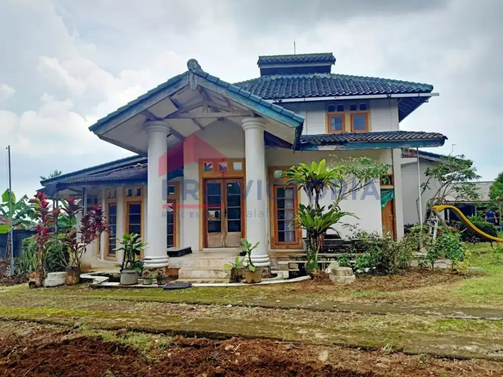 Villa & Tanah Luas Dijual Ciapus Bogor Dekat Gunung Salak