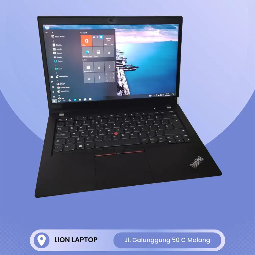 RYZEN 7-5850U (8 CORE) RAM 16GB SSD 256GB Desain/Gaming Lenovo Thinkpa