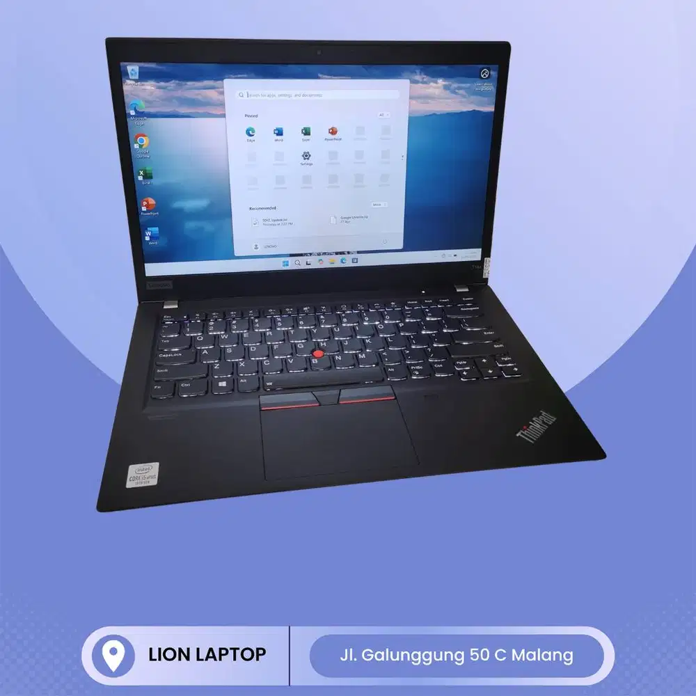 RAM 16GB Slim Core i5 Gen 10 SSD 256GB Lenovo Thinkpad T14s [29|07]
