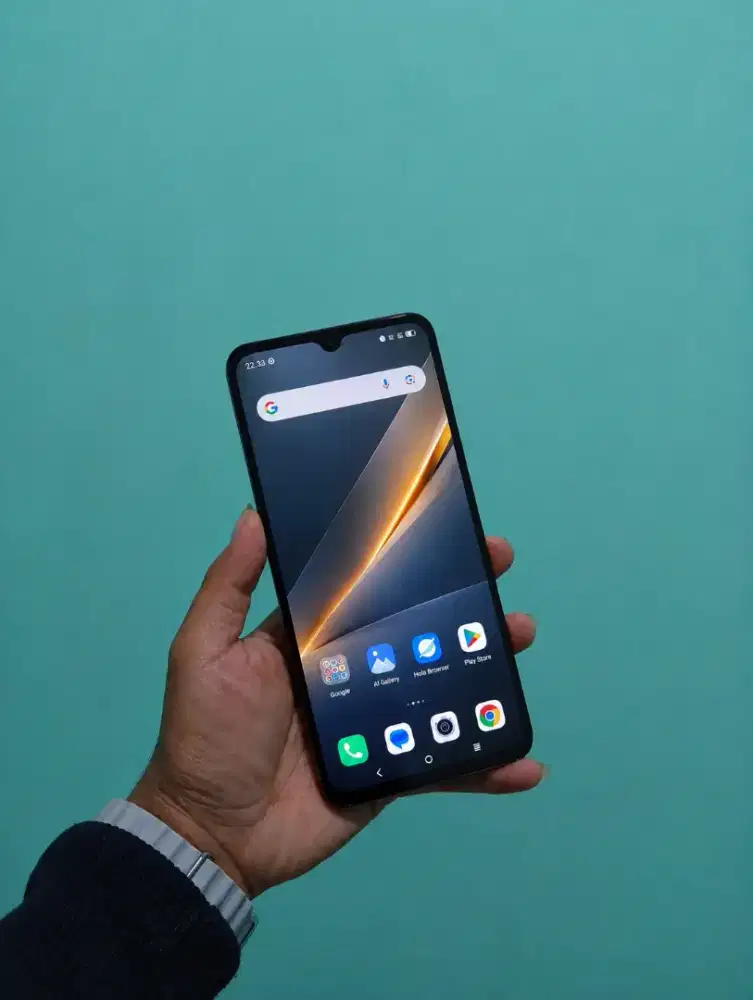 Sharp Aquos V7 Plus 6+6/256GB Lengkap Bonus Casan, Softcase & Headset