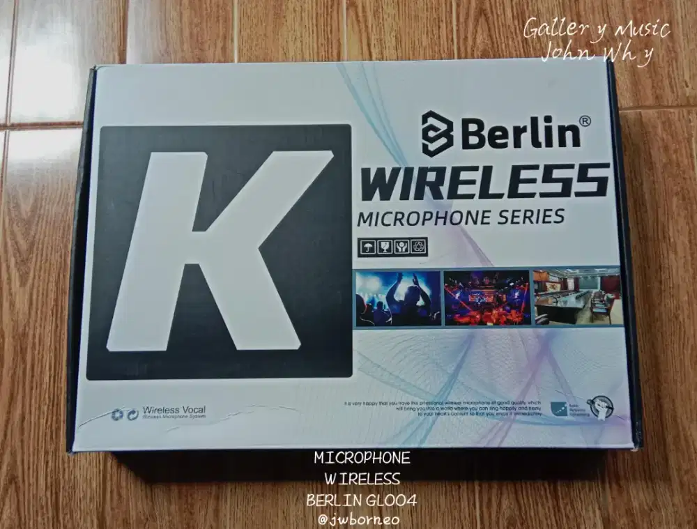 MIC WIRELESS BERLIN GL-004 HI-PRO QUALITY