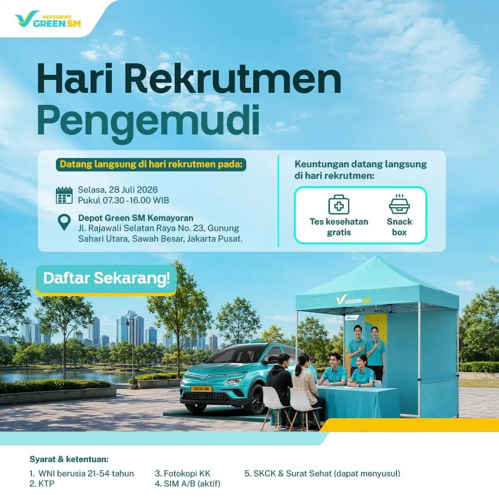 Lowongan Driver Taksi