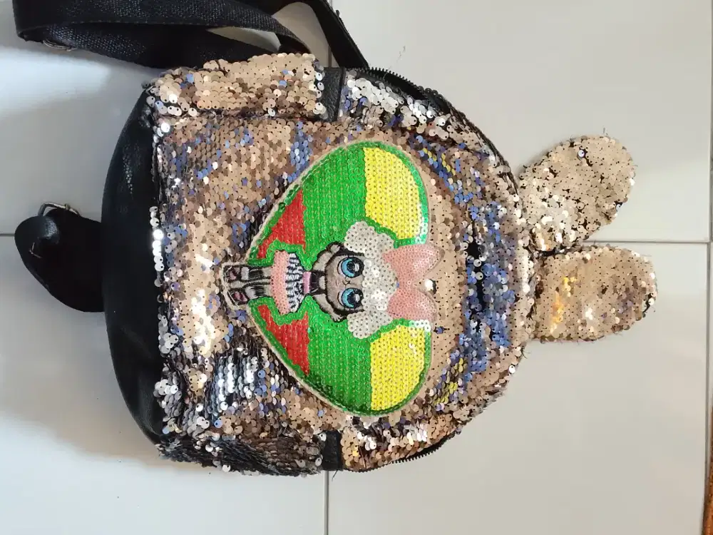 Tas L0L anak Sequin