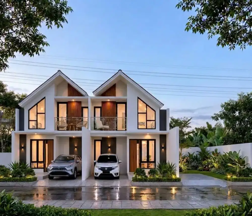 Rumah mezzanine di tajur halang bogor dekat jalan raya bomang