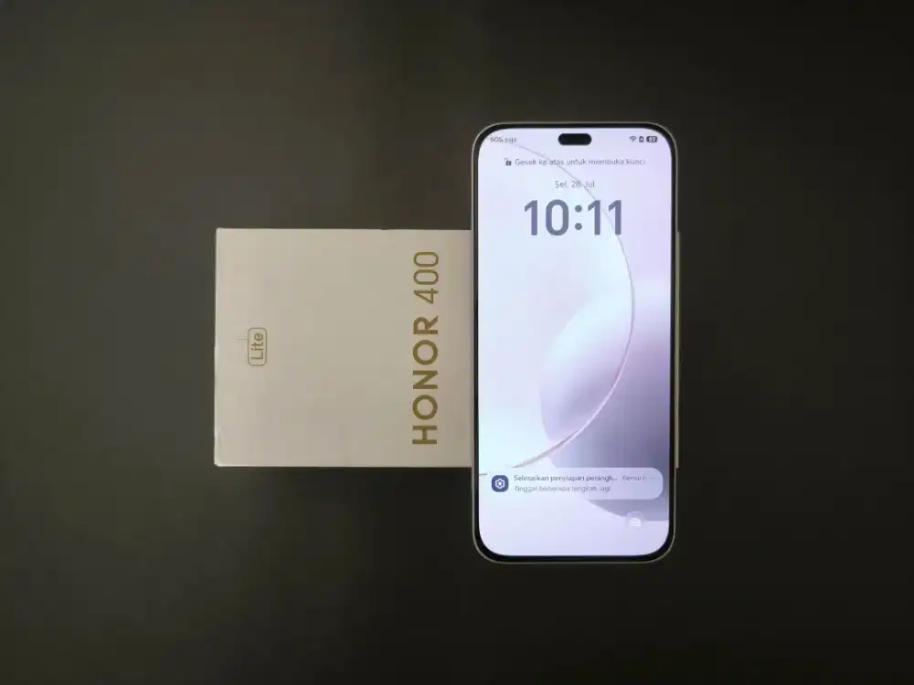 Honor 400 Lite 5G 8/256 - Fullset, Ex Garansi Resmi