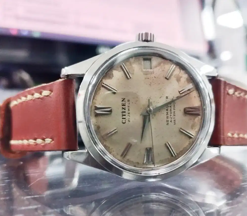 Citizen new master automatic (not seiko, casio, mido,rado,titoni,tag)