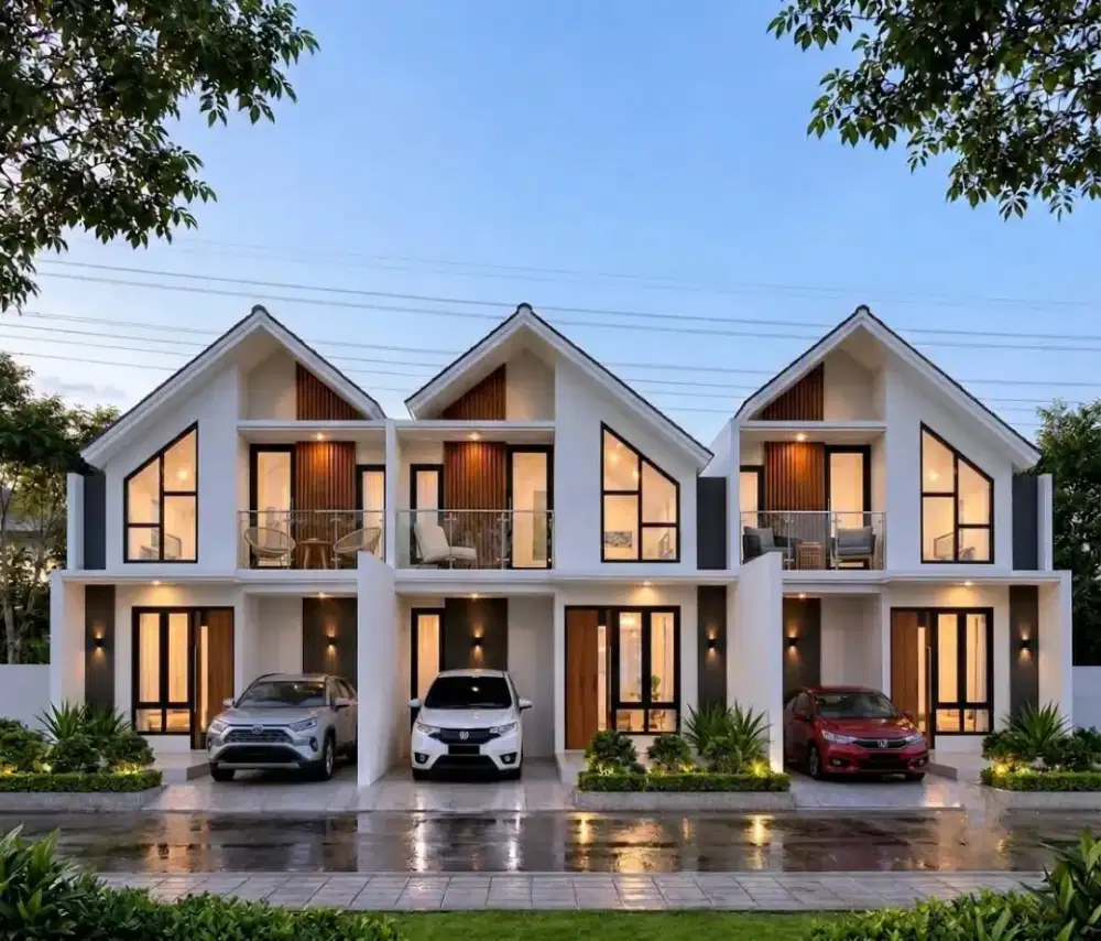 Rumah cluster di tajur halang bogor dekat jalan bomang