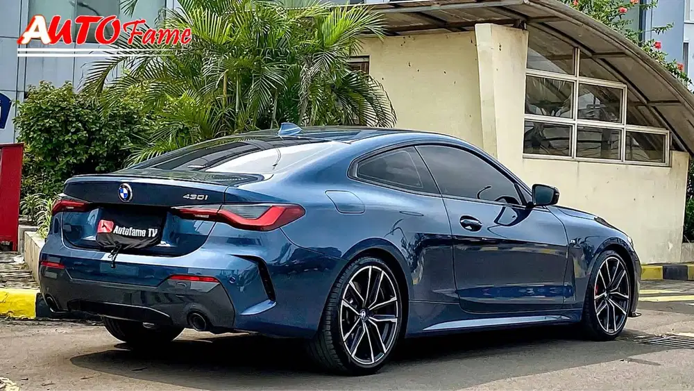 BMW G22 430i Coupe M Sport Pro Arctic Race Blue On Black NIK 2023