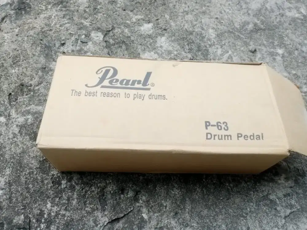 Drum single pedal pearl P-63 new dan harga bekas