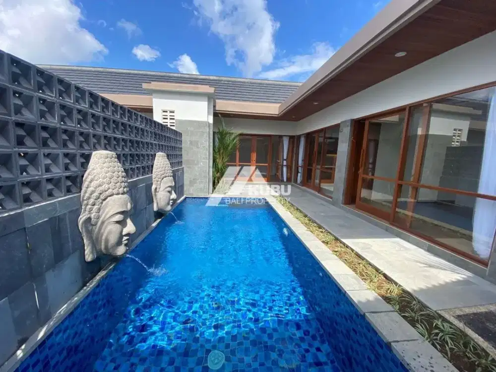 KBP1316 Brand new 2-bedroom villa with modern cozy design. Located in residential area dead-end street quiet neighborhood. Approximately 7 minutes rid