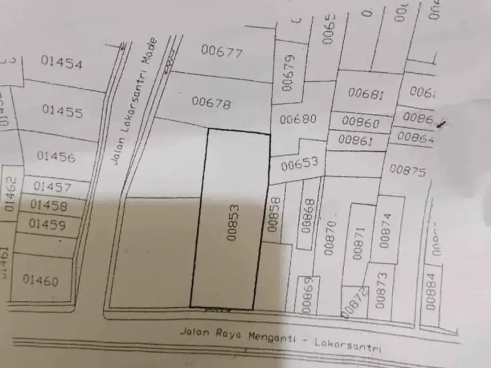 Dijual Lahan Raya Lakarsantri Surabaya