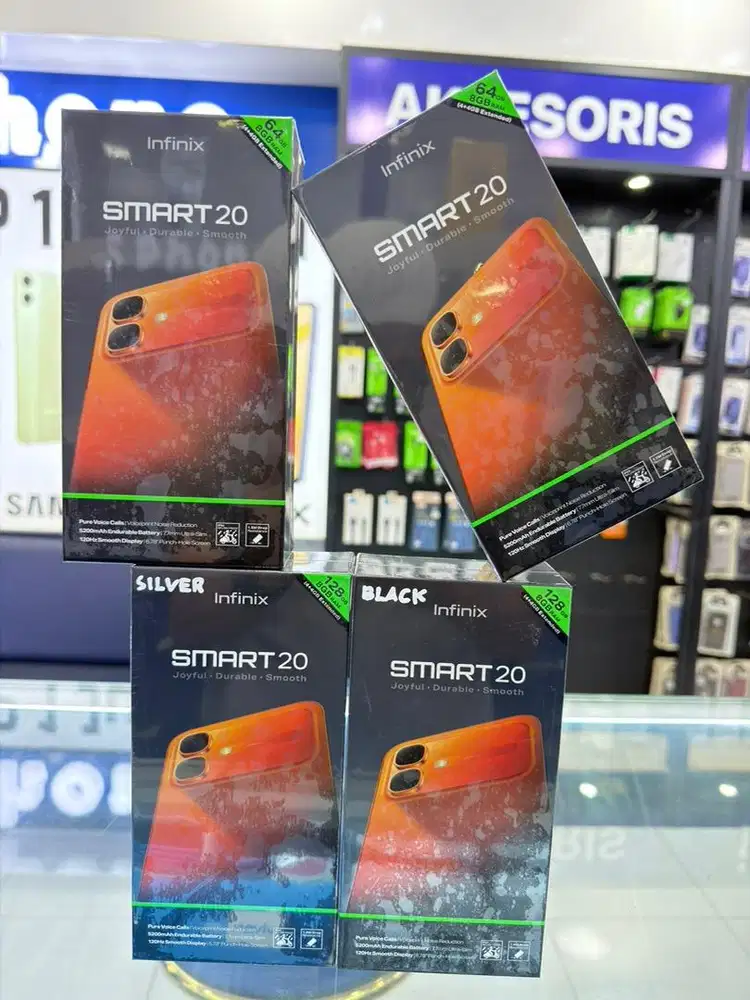 Baru..Infinix SMART 20 Ram 4+4/64GB Resmi