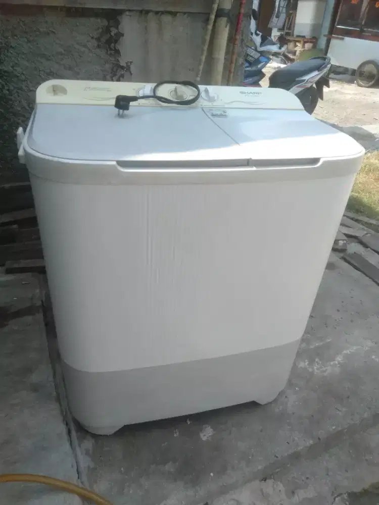 Mesin cuci Sharp 2 tabung 9kg