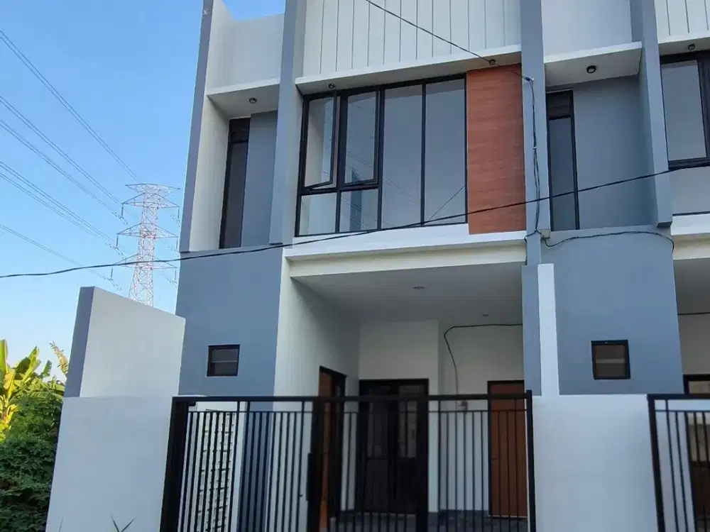 Langka Rumah Baru Gress 2 lantai Prapen Jemursari Hanya 1Man saja