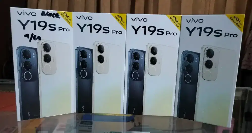 New VIVO Y19s Pro 4/64 garansi resmi