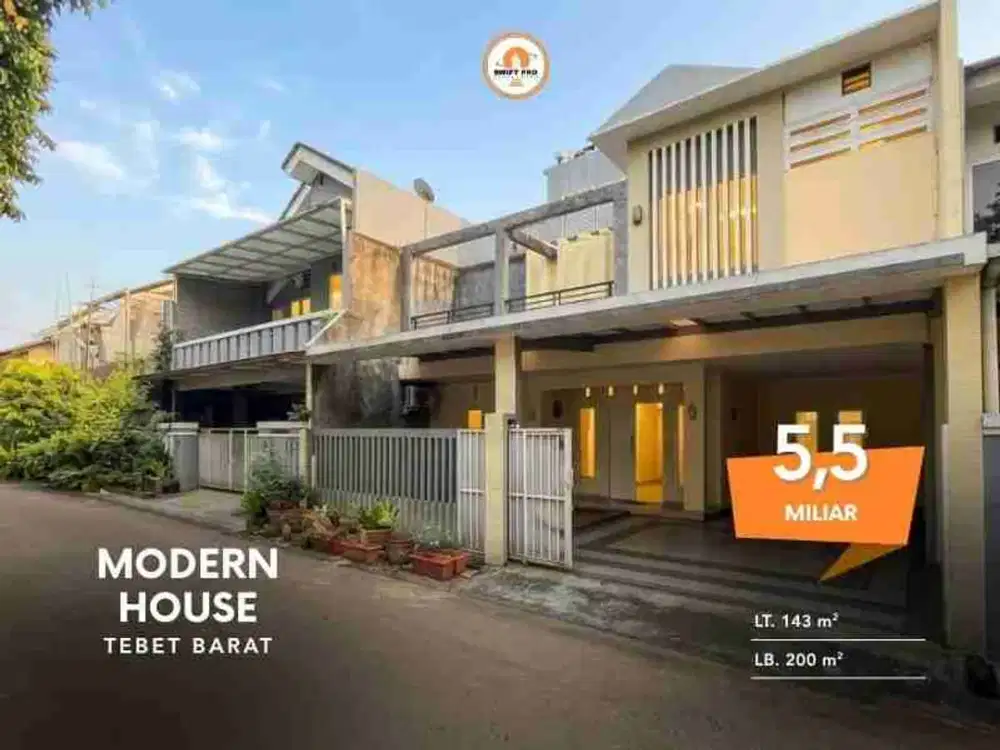Dijual Tebet Barat Dalam Rumah Bagus Siap Huni.